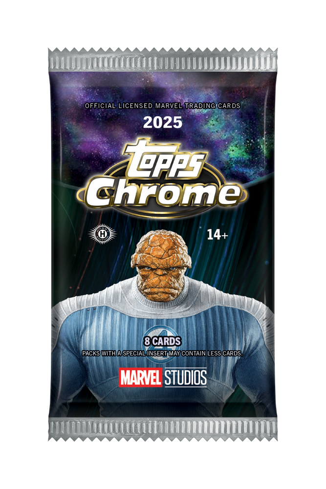 2025 Topps Chrome Marvel Studios Hobby Pack