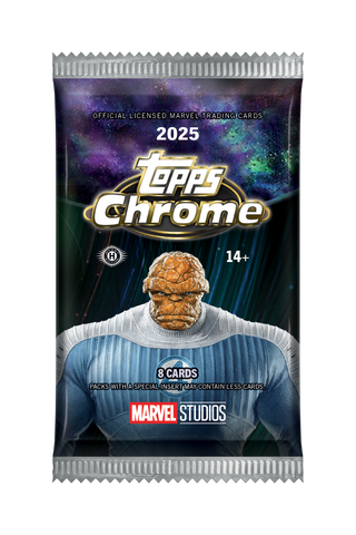 2025 Topps Chrome Marvel Studios Hobby Pack
