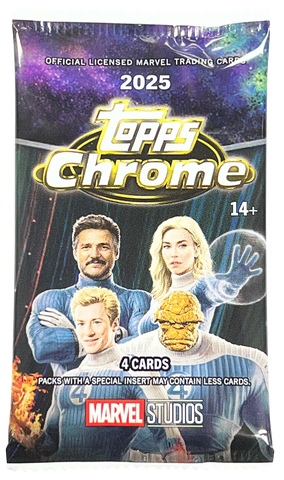 2025 Topps Chrome Marvel Studios Value Blaster Pack