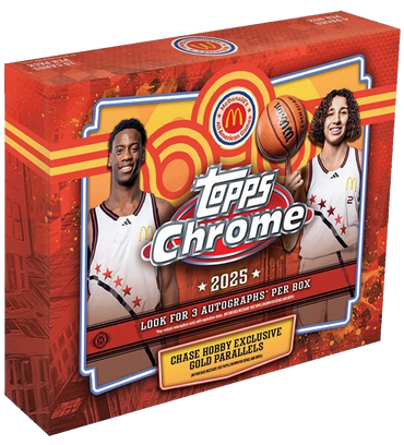 2025 Topps Chrome McDonald's All American Basketball Hobby Box