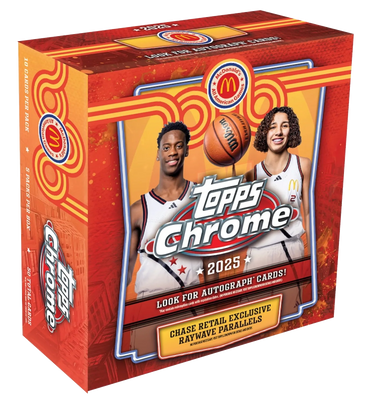 2025 Topps Chrome McDonald's All American Basketball Mega Box