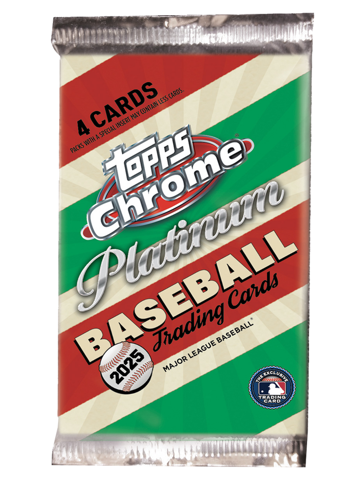 2025 Topps Chrome Platinum Baseball Blaster Pack
