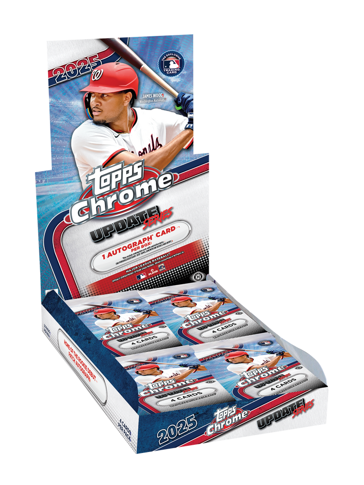 2025 Topps Chrome Update Baseball Hobby Box