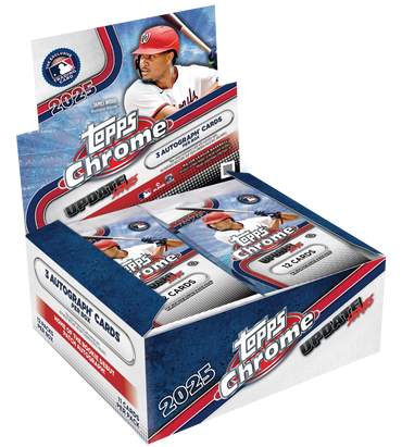 2025 Topps Chrome Update Baseball Jumbo Box