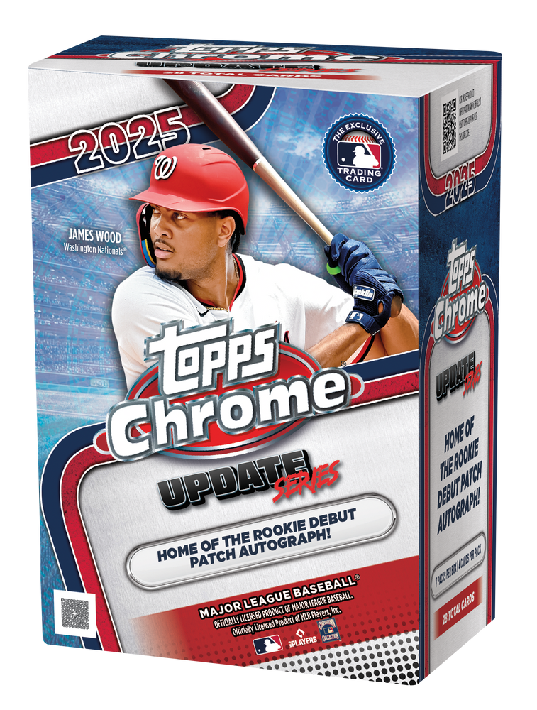2025 Topps Chrome Update Baseball Blaster Box