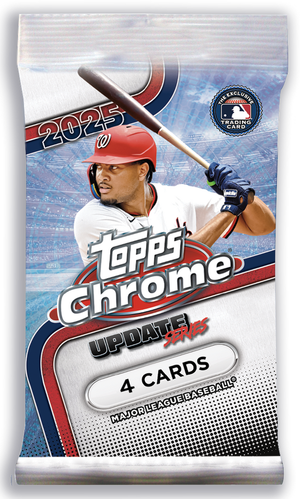 2025 Topps Chrome Update Baseball Blaster Pack