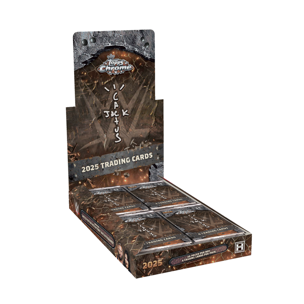 2025 Topps Chrome WWE x Cactus Jack Hobby Box