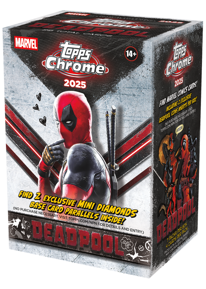 2025 Topps Deadpool Chrome Blaster Box