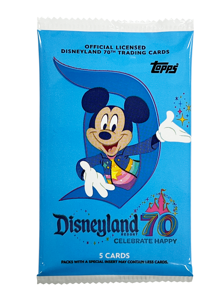 2025 Topps Disneyland 70th Anniversary Blaster Pack