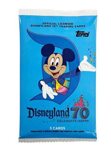 2025 Topps Disneyland 70th Anniversary Blaster Pack