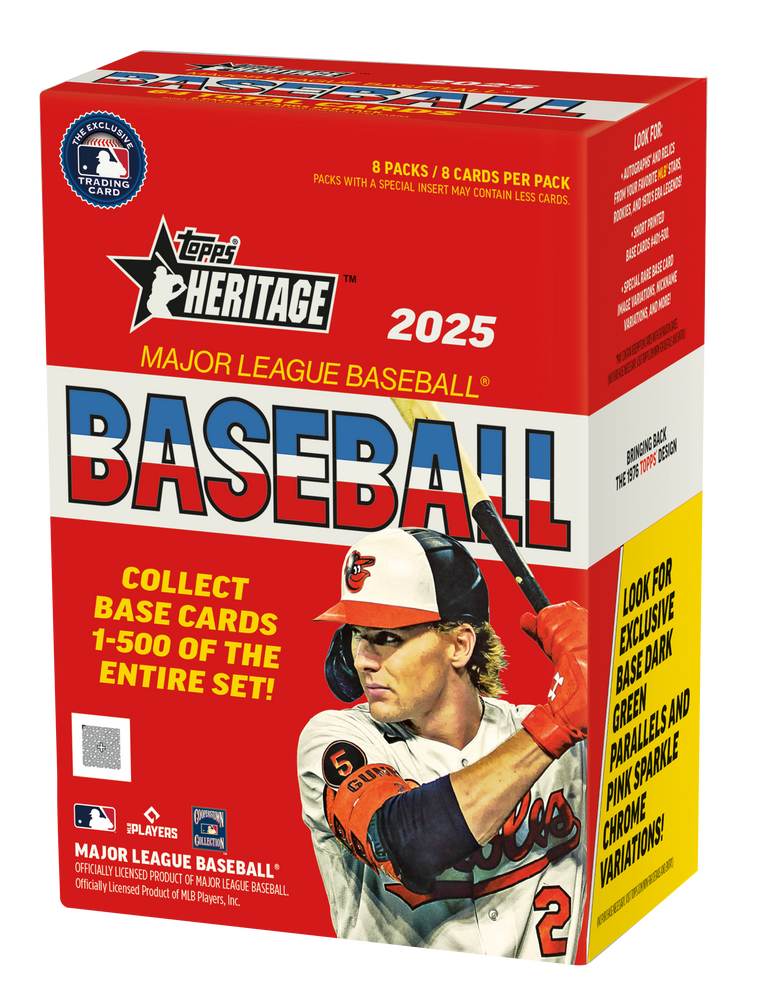 2025 Topps Heritage Baseball Blaster Box