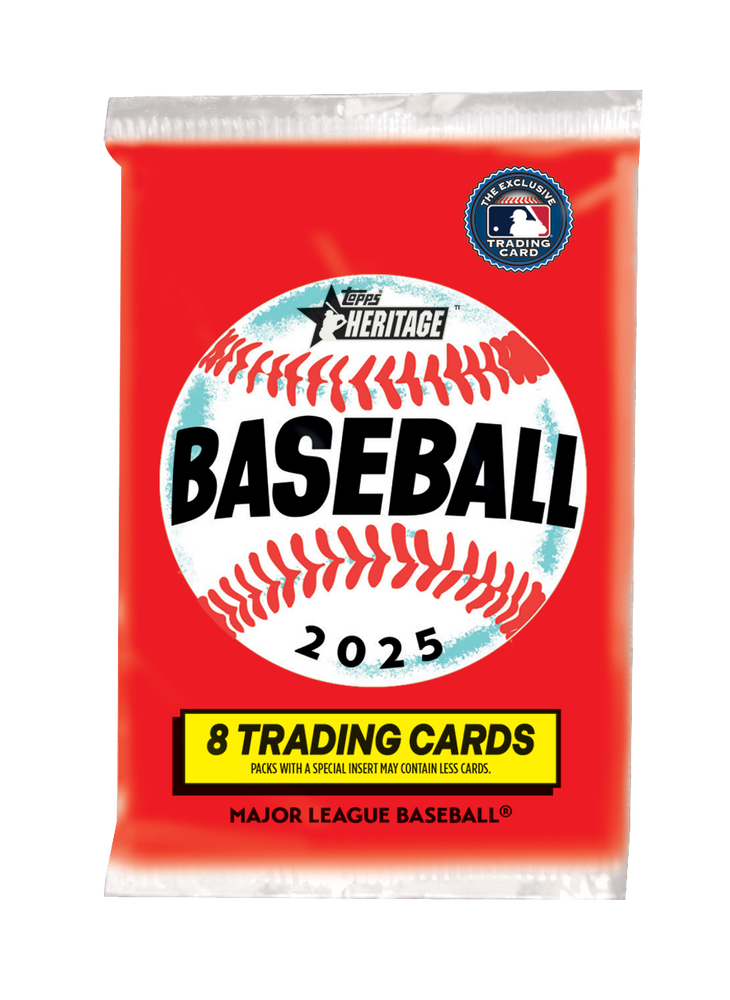 2025 Topps Heritage Baseball Blaster Pack