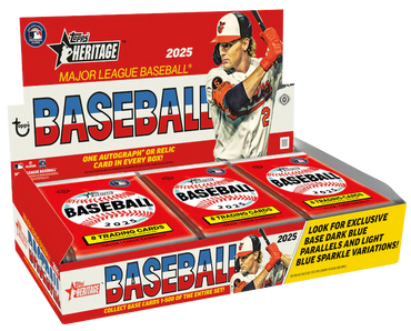 2025 Topps Heritage Baseball Hobby Box