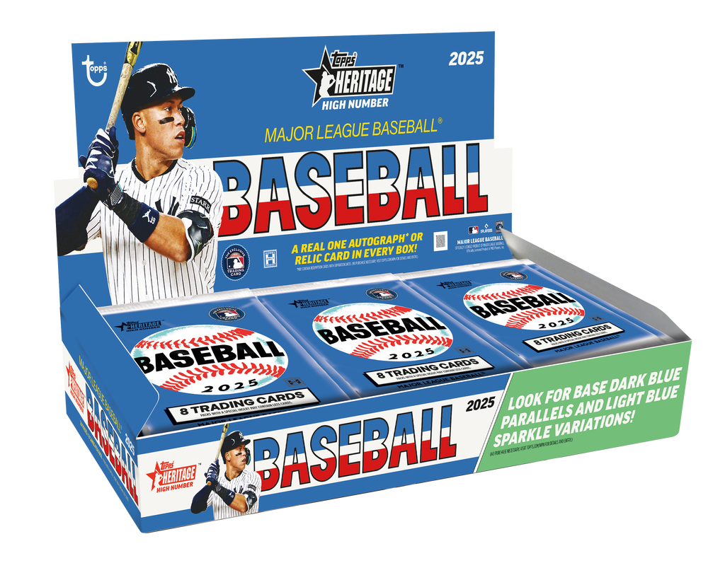 2025 Topps Heritage High Number Baseball Hobby Box