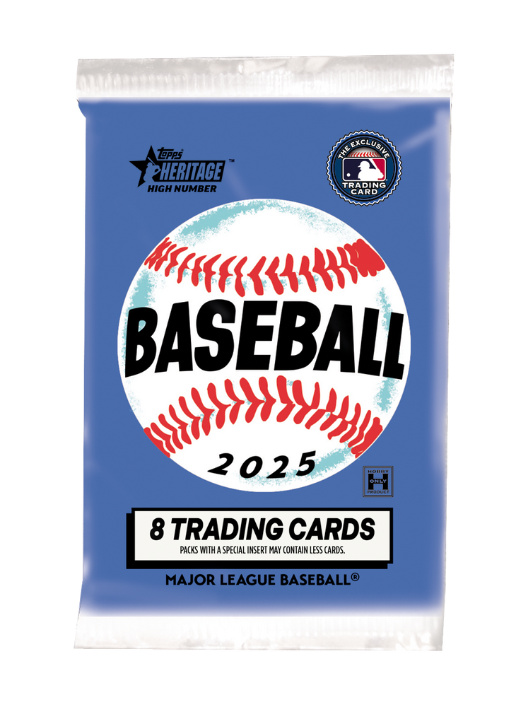 2025 Topps Heritage High Number Baseball Hobby Pack