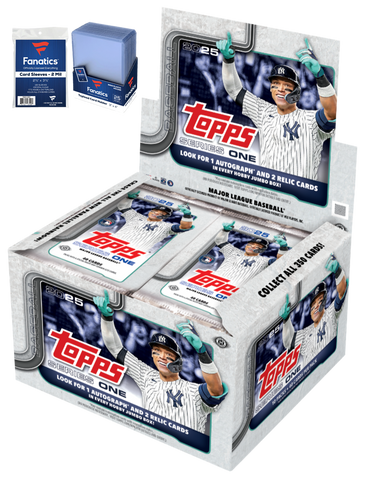 2025 Topps Series 1 Baseball Hobby Jumbo Box - Preorder for 2/15/25 + Bonus Supplies