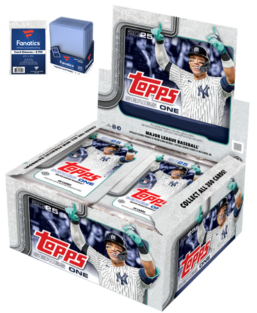 2025 Topps Series 1 Baseball Retail Box - Preorder for 2/15/25 + Bonus Supplies