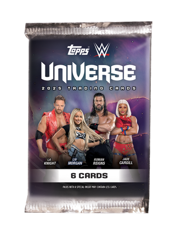 2025 Topps Universe WWE Wrestling Blaster Pack