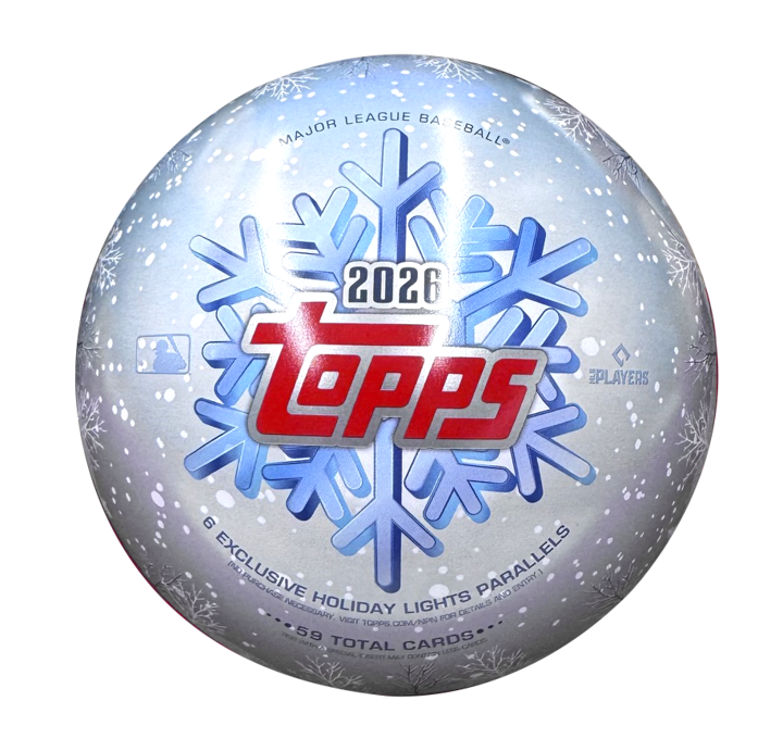 2026 Topps Baseball Holiday Tin