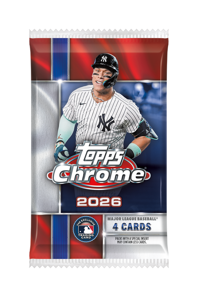 2026 Topps Chrome Baseball Blaster Pack