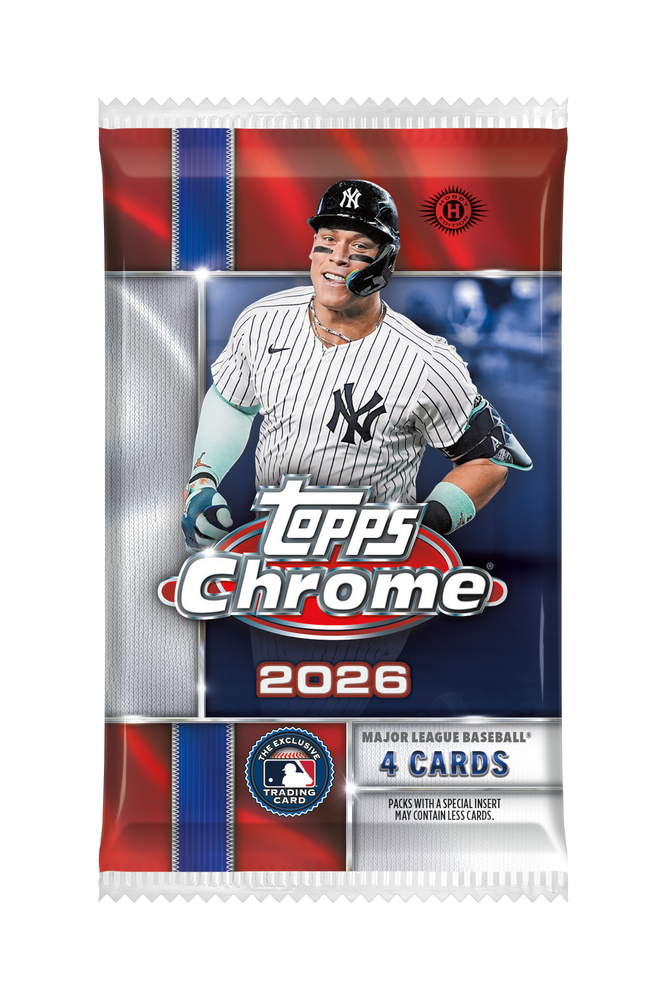 2026 Topps Chrome Baseball Hobby Pack