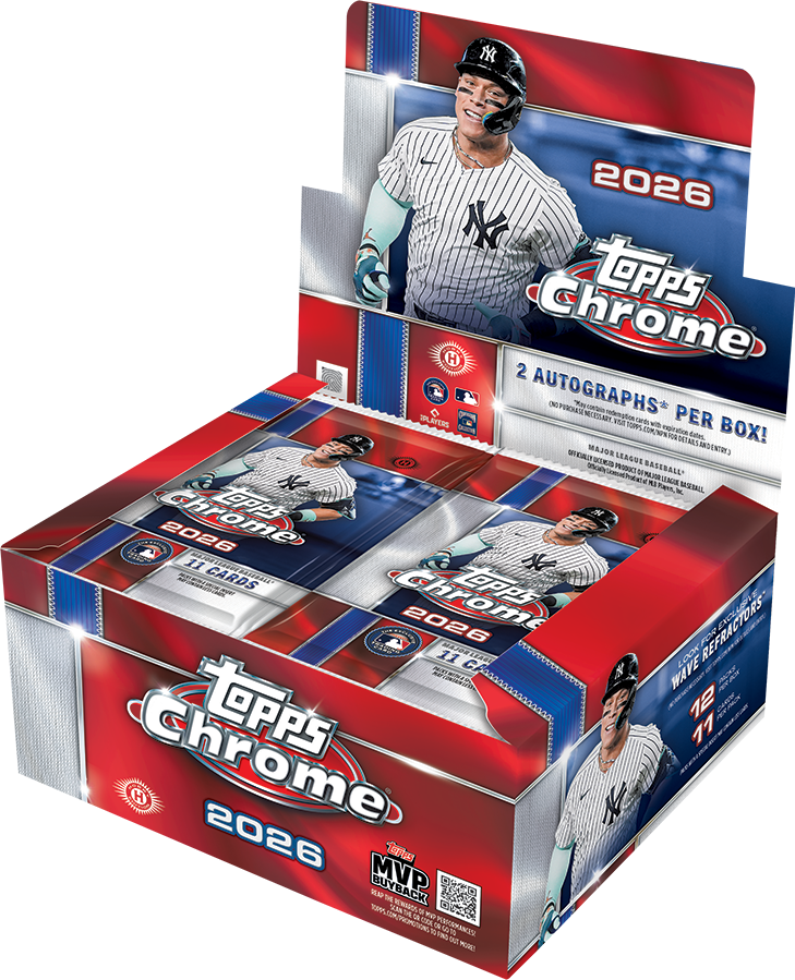 2026 Topps Chrome Baseball Jumbo Box
