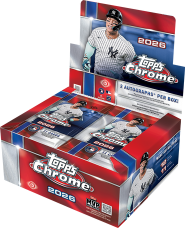2026 Topps Chrome Baseball Jumbo Box