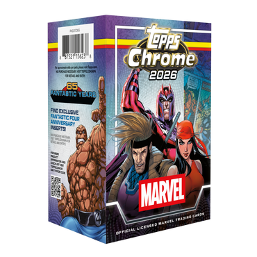 2026 Topps Chrome Marvel Comics Blaster Box