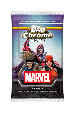 2026 Topps Chrome Marvel Comics Blaster Pack