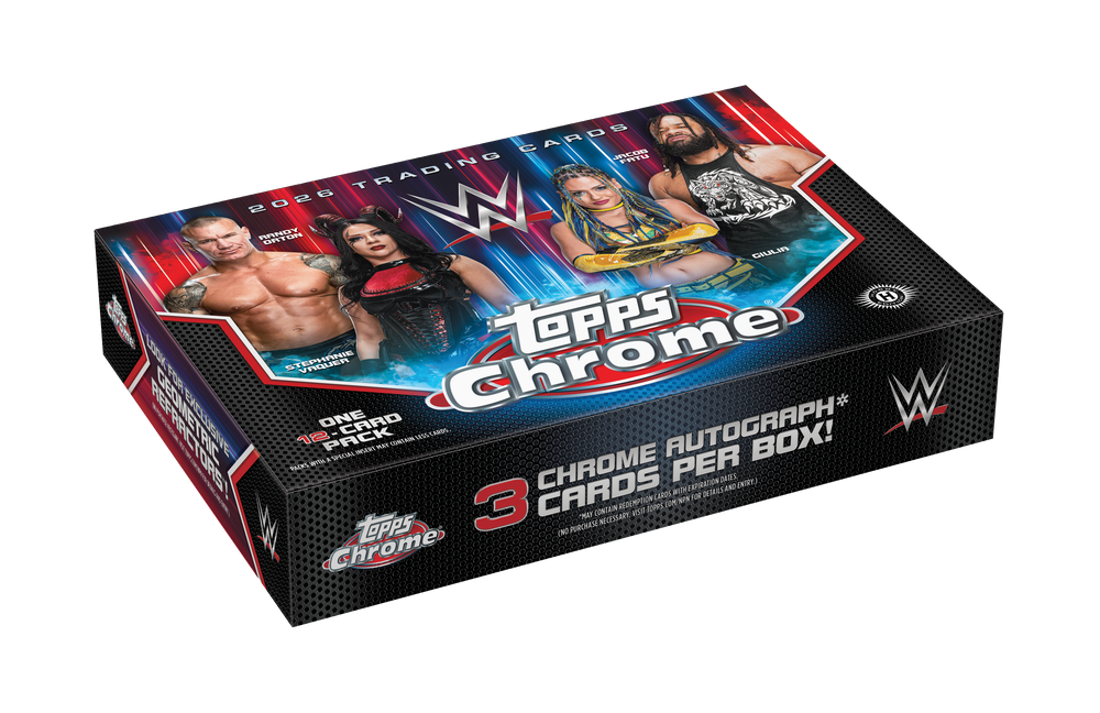 2026 Topps Chrome WWE Breaker's Delight Box