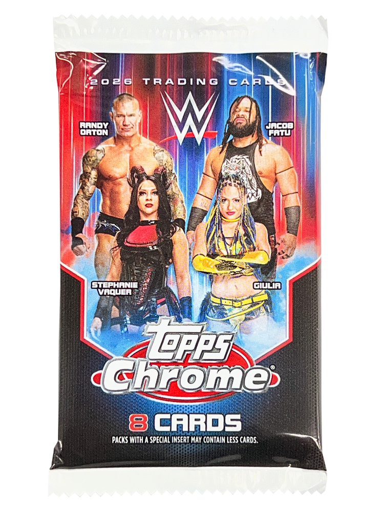 2026 Topps Chrome WWE Mega Pack