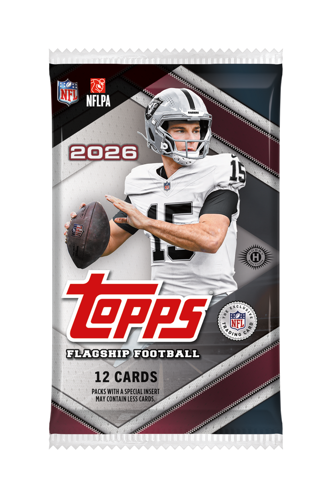 2026 Topps Flagship Football Hobby Pack