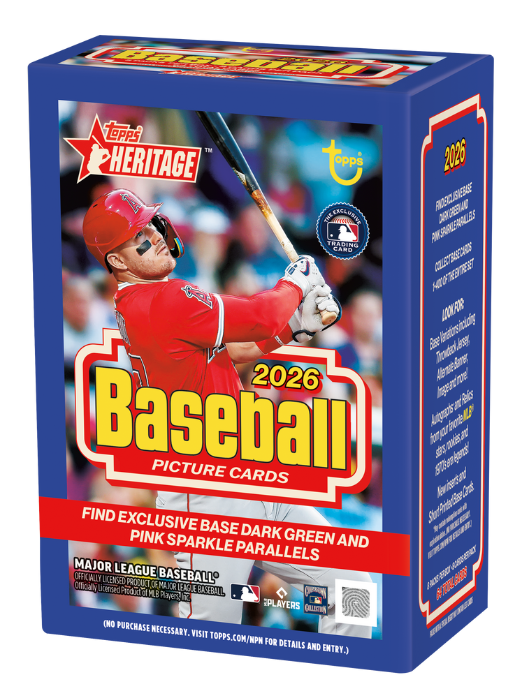 2026 Topps Heritage Baseball Blaster Box