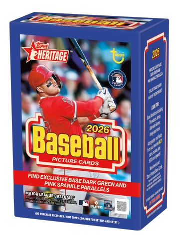 2026 Topps Heritage Baseball Blaster Box
