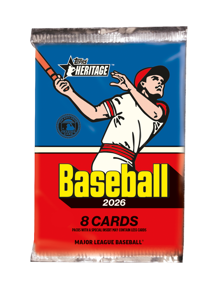 2026 Topps Heritage Baseball Blaster Pack