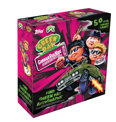 Garbage Pail Kids Battle of the Bands Green Day Hobby Box