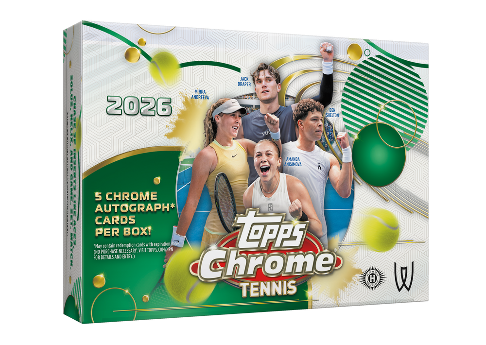 2026 Topps Chrome Tennis Breaker's Delight Box