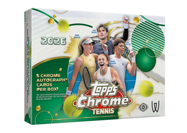 2026 Topps Chrome Tennis Breaker's Delight Box