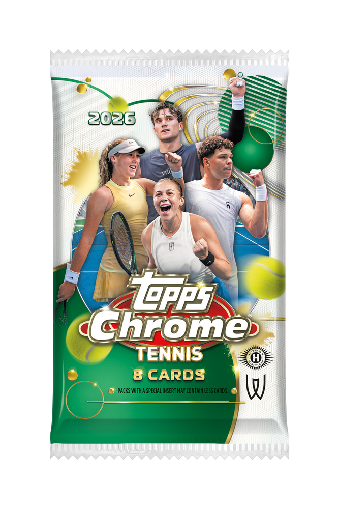 2026 Topps Chrome Tennis Hobby Pack