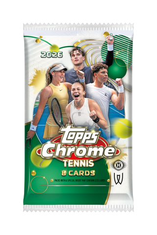 2026 Topps Chrome Tennis Hobby Pack
