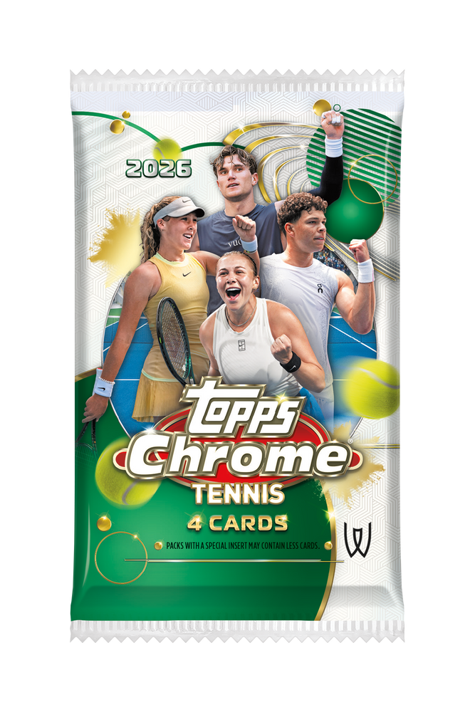2026 Topps Chrome Tennis Blaster Pack