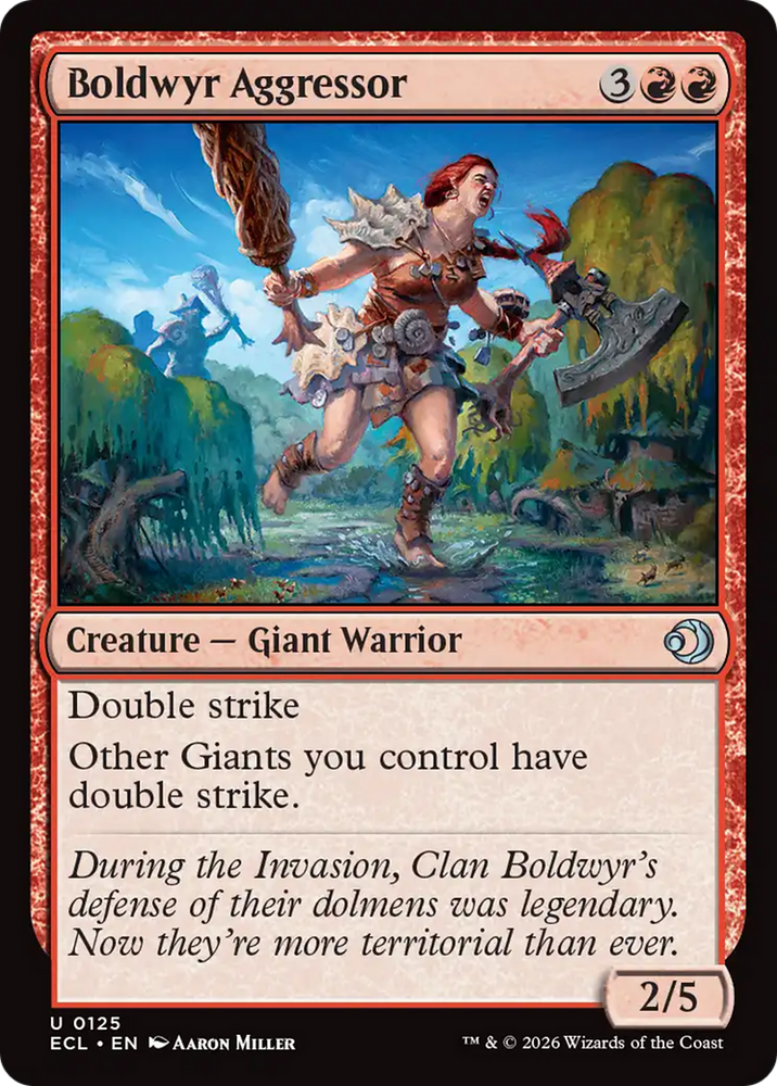 Boldwyr Aggressor [Lorwyn Eclipsed]