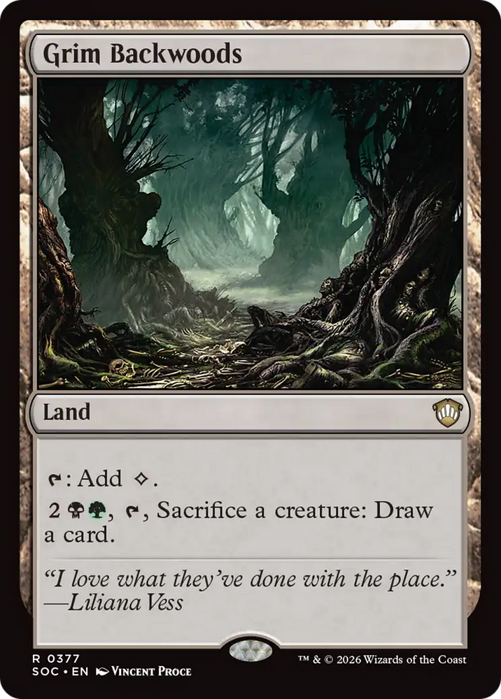 Grim Backwoods [Secrets of Strixhaven Commander]