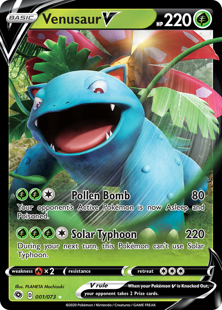 Venusaur V (001/073) [Sword Shield: Champion's Path]