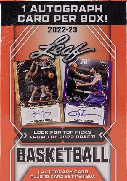 2022-23 Leaf Basketball Blaster Box