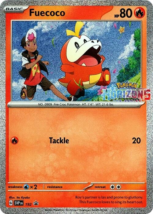 Fuecoco (192) [Scarlet & Violet: Black Star Promos]