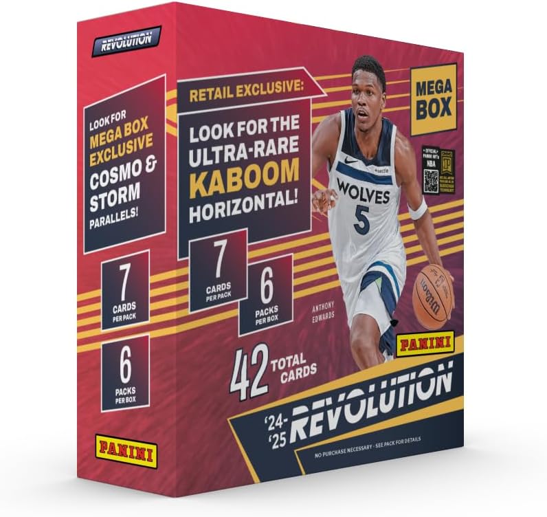 2024-25 Panini Revolution Basketball Mega Box (Cosmo & Storm Parallels)