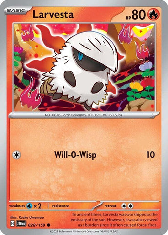 Larvesta (028/159) [Scarlet & Violet: Journey Together]