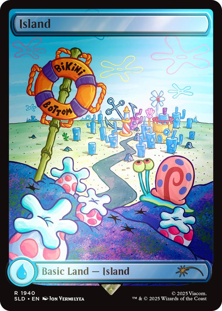 Island (1940) (Rainbow Foil) [Secret Lair Drop Series]