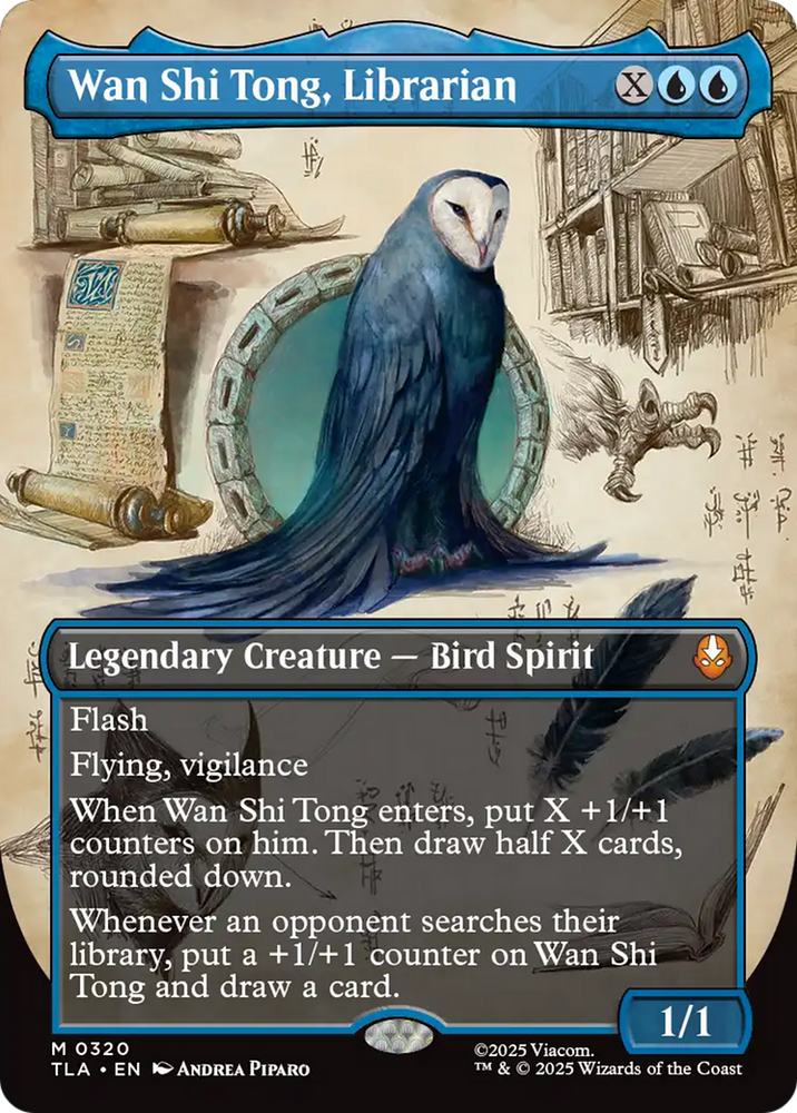 Wan Shi Tong, Librarian (Borderless) [Avatar: The Last Airbender]